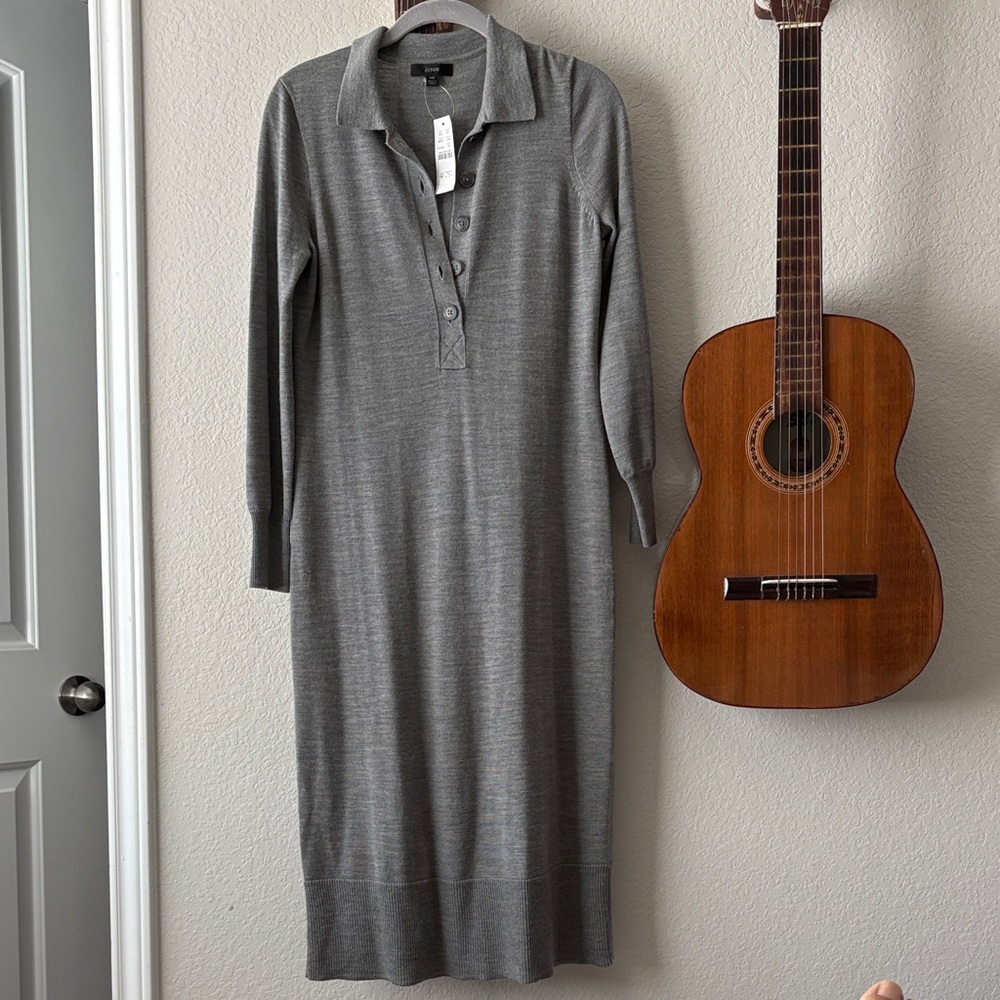 J. Crew Long Sleeve Knit Dress